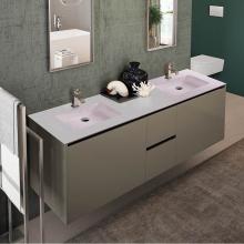 Lacava K72S-00-M - Vanity top solid surface Bathroom Sink with overflow