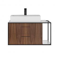 Lacava LIN-VS-30LF-51 - Metal frame  for wall-mount under-counter vanity LIN-VS-30L. Sold together with the cabinet and co