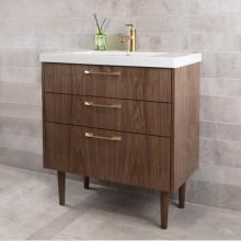 Lacava SOF-F-32-LX - Floor standing vanity with three drawers