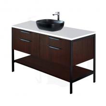 Lacava NAV-VS-48F-BPW - Metal frame  for free standing  under-counter vanity NAV-VS-48. Sold together with the cabinet.  W