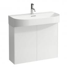 Laufen H4054850340401 - Vanity Only, 2 doors, matching washbasin 810334