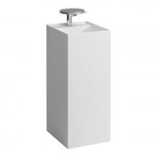 Laufen H811331D03112U - Freestanding Washbasin With Concealed Outlet, W/O Overflow