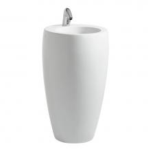 Laufen H811972716109U - Freestanding Washbasin, Incl. Ceramic Waste Cover