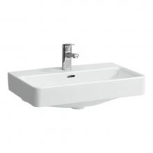 Laufen H817959000104U - Countertop Washbasin 'compact', Wall Mounted, Undersurface Ground