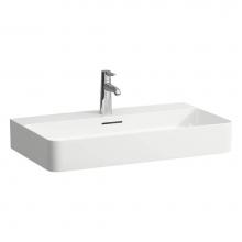 Laufen H810285716109U - Washbasin, wall mounted