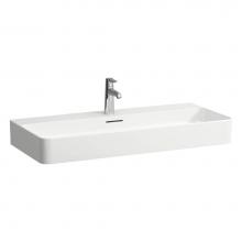 Laufen H816287758136U - Countertop Washbasin, wall mounted