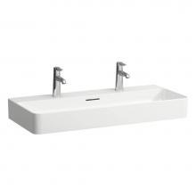 Laufen H816287716107U - Countertop Washbasin, wall mounted