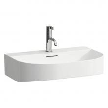 Laufen H816342000136U - Washbasin Console, wall mounted, undersurface ground