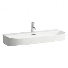 Laufen H816347000136U - Washbasin Console, wall mounted, undersurface ground