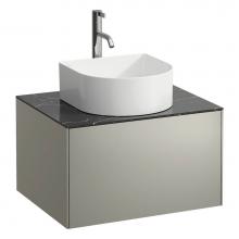 Laufen H4054050341401 - Drawer element Only, 1 drawer, matching bowl washbasins 812340, 812341, 812342, 812343, centre cut