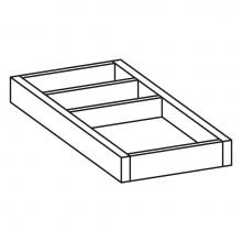 Laufen H4924010976311 - Small organizer for drawer (not suitable for: 424053, 424151, 424152, 424360)