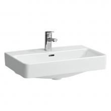 Laufen H8179590001091 - Countertop Washbasin ''compact'', wall mounted - underside ground