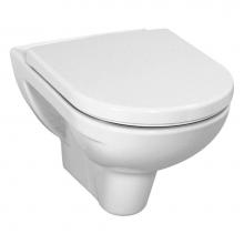 Laufen H8209500002501 - Wall hanging water closet bowl, washdown, with flushing rim (anchor screw spacing 180 mm)