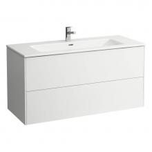 Laufen H8649632601041 - Combipack 1200 mm, washbasin ''slim'' with vanity unit ''Base'&