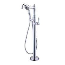 Luxart DETD711FMTO-CP - Elegant Free Standing Tub Filler Trim Only