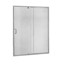 Luxart MMDP6069RN-SV - Minimalist Frameless Pivot Shower Door and Panel