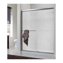 Luxart MMSS4872RN-SV - Minimalist Frameless Sliding Shower Door