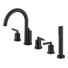 Luxart A341LF-PSBLM - Aerro Roman Tub and Handshower Trim