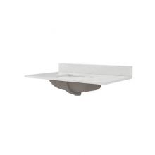 Luxart LXVTQZ3722S-IW - Andressa 37'' Quartz Vanity Top