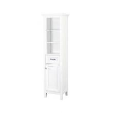 Luxart LXLCCOT2172-WH - Andressa 19'' Cottage Linen Cabinet