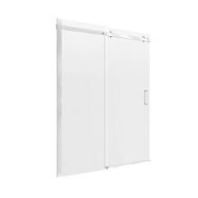 Luxart ARCRLSC6074CL-SV - Architectural Slow Close Roller Shower Door