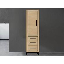 Madeli LCES-201871-L001-LC-NO-MB - Madeli Estate 20''W x 18''D x 76''H Free Standing Linen Cabinet L Hi