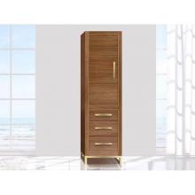 Madeli LCES-201871-L001-LC-NW-BN - Madeli Estate 20''W x 18''D x 76''H Free Standing Linen Cabinet L Hi