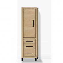 Madeli LCES-201871-L001-LL-NO-MB - Madeli Estate 20''W x 18''D x 76''H Free Standing Linen Cabinet L Hi