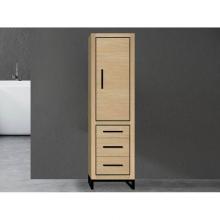 Madeli LCES-201871-R001-LC-NO-BN - Madeli Estate 20''W x 18''D x 76''H Free Standing Linen Cabinet R Hi