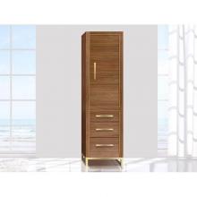 Madeli LCES-201871-R001-LC-NW-BN - Madeli Estate 20''W x 18''D x 76''H Free Standing Linen Cabinet R Hi