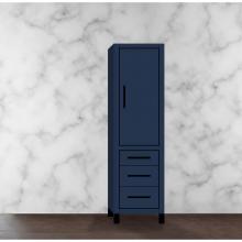 Madeli LCES-201871-R001-LL-SA-MB - Madeli Estate 20''W x 18''D x 76''H Free Standing Linen Cabinet R Hi