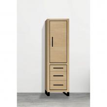 Madeli LCES-201871-R001-LS-NO-MB - Madeli Estate 20''W x 18''D x 76''H Free Standing Linen Cabinet R Hi