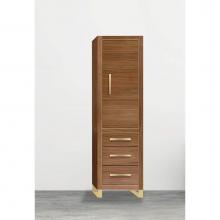 Madeli LCES-201871-R001-LS-NW-BN - Madeli Estate 20''W x 18''D x 76''H Free Standing Linen Cabinet R Hi