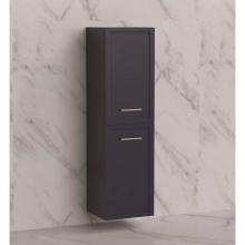 Madeli LCTR-201871-L002-SA-HY-BN - Madeli Contour 20''W x 18''D x 71''H Wall Hung Linen Cabinet L Hinge