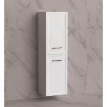 Madeli LCTR-201871-L002-WH-HR-BN - Madeli Contour 20''W x 18''D x 71''H Wall Hung Linen Cabinet L Hinge