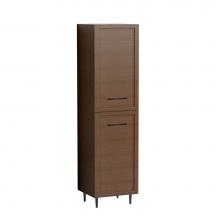 Madeli LCTR-201871-R001-LR-BR-HR-BN - Madeli Portrait 20''W x 18''D x 76''H Free Standing Linen Cabinet R