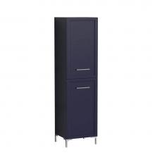 Madeli LCTR-201871-R001-LY-SA-HY-BN - Madeli Portrait 20''W x 18''D x 76''H Free Standing Linen Cabinet R