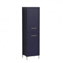 Madeli LCTR-201871-R001-LY-SA-HY-SB - Madeli Portrait 20''W x 18''D x 76''H Free Standing Linen Cabinet R