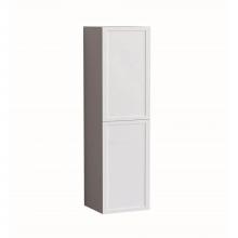 Madeli LCTR-201871-R002-WH-NP-00 - Madeli Contour 20''W x 18''D x 71''H Wall Hung Linen Cabinet R Hinge