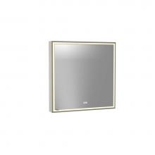 Madeli MC-PI3030-SM-04-L00-BN - Madeli Pioneer Lighted Mirrored Cabinet, Surface Mount, 30'' x 30'' x 4-3/4&ap