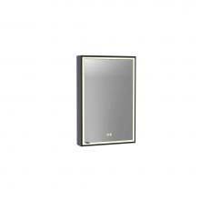 Madeli MC-PI2030-SM-04-L00-MB - Madeli Pioneer Lighted Mirrored Cabinet, Surface Mount, 20'' x 30'' x 4-3/4&ap