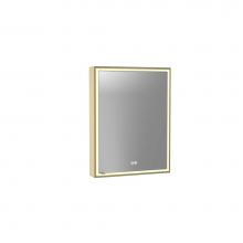 Madeli MC-PI2430-SM-04-R00-SB - Madeli Pioneer Lighted Mirrored Cabinet, Surface Mount, 24'' x 30'' x 4-3/4&ap