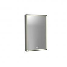 Madeli MC-PI2436-SM-04-L00-MB - Madeli Pioneer Lighted Mirrored Cabinet, Surface Mount, 24'' x 36'' x 4-3/4&ap