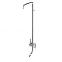 MGS CB437-M - Thermostatic Shower and Bath mixer WITHOUT Shower Head - Matte