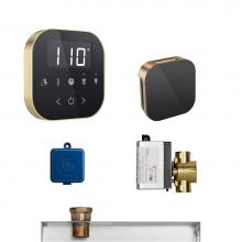 Mr. Steam ABUTLER1B PB - AirButler Package Black Polished Brass