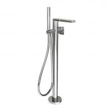 In2aqua 1106 2 00 2 - Strata Free Standing Mixer For Tub, Chrome