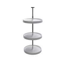 Rev-A-Shelf 3073-18-11-536 - Value Line Polymer Full-Circle 3-Shelf Lazy Susans for 39'' to 42'' H Corner W