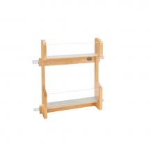 Rev-A-Shelf 4VR-18-1 - Wood Vanity Cabinet Door Storage Rack