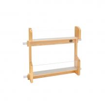 Rev-A-Shelf 4VR-21-1 - Wood Vanity Cabinet Door Storage Rack