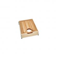 Rev-A-Shelf 4WCCB-18SC-1 - 18 in Full Access Cut-Out Cutting Board Drawer